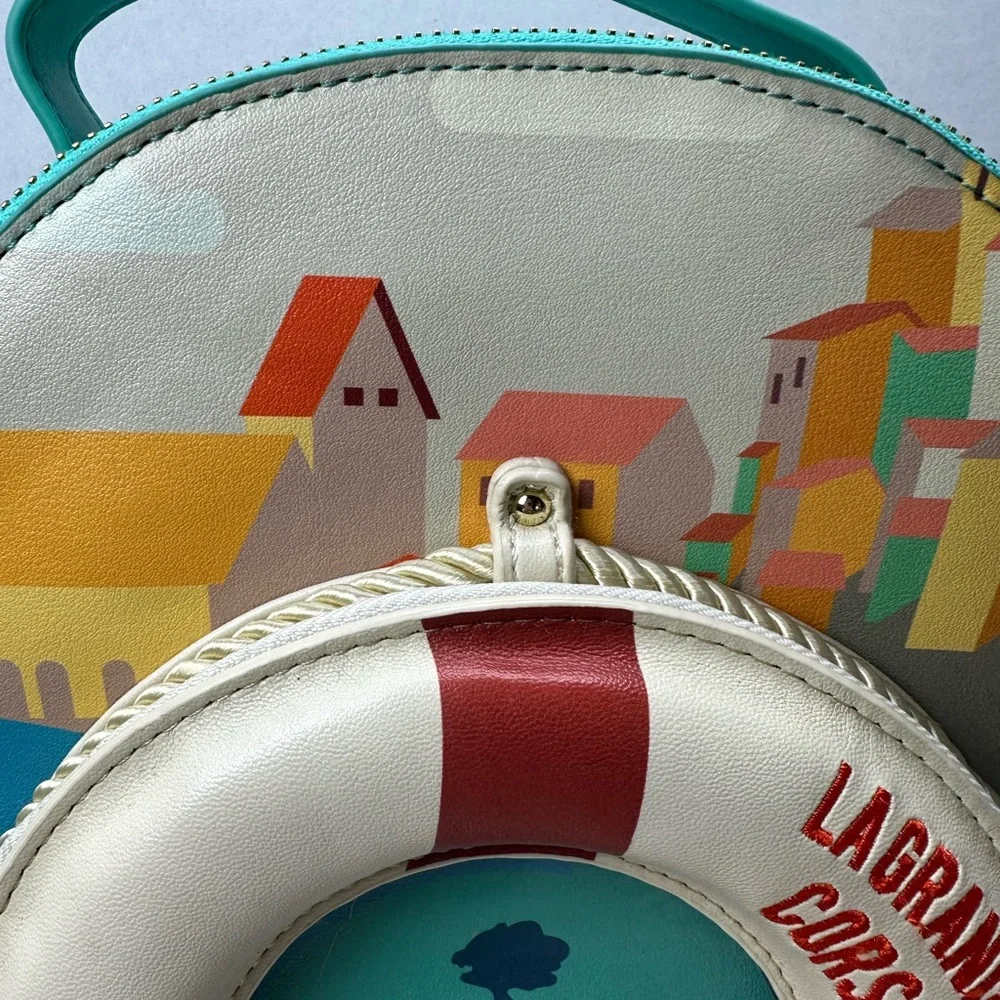 Danielle Nicole Disney Pixar Luca Porto Rosso Lifesaver Mini Backpack -Exclusive - Picture 7 of 13